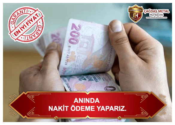 Ankara nakit ödeme ile hurda alımı